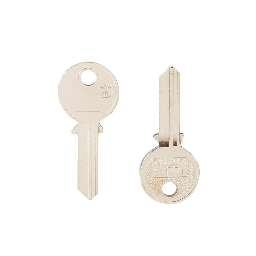 Llaves EN BRUTO ACERO U-3D JMA 50 cilindro de cerradura