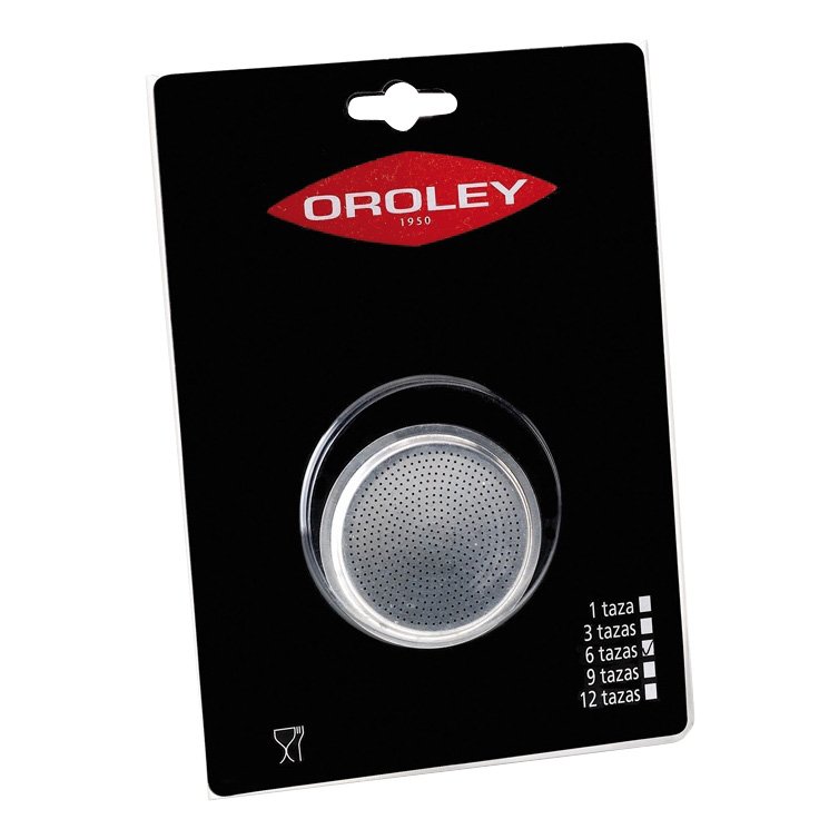 CAFETERA AL. OROLEY. FILTRO 6 TAZAS