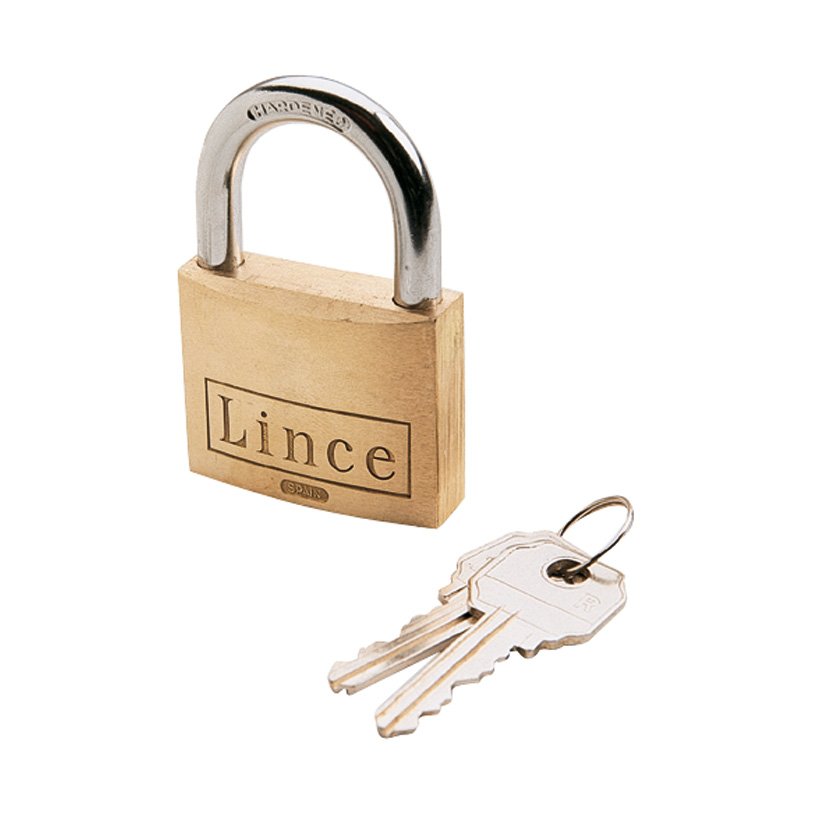 Candado Latón 50 MM A Normal LINCE 50 MM