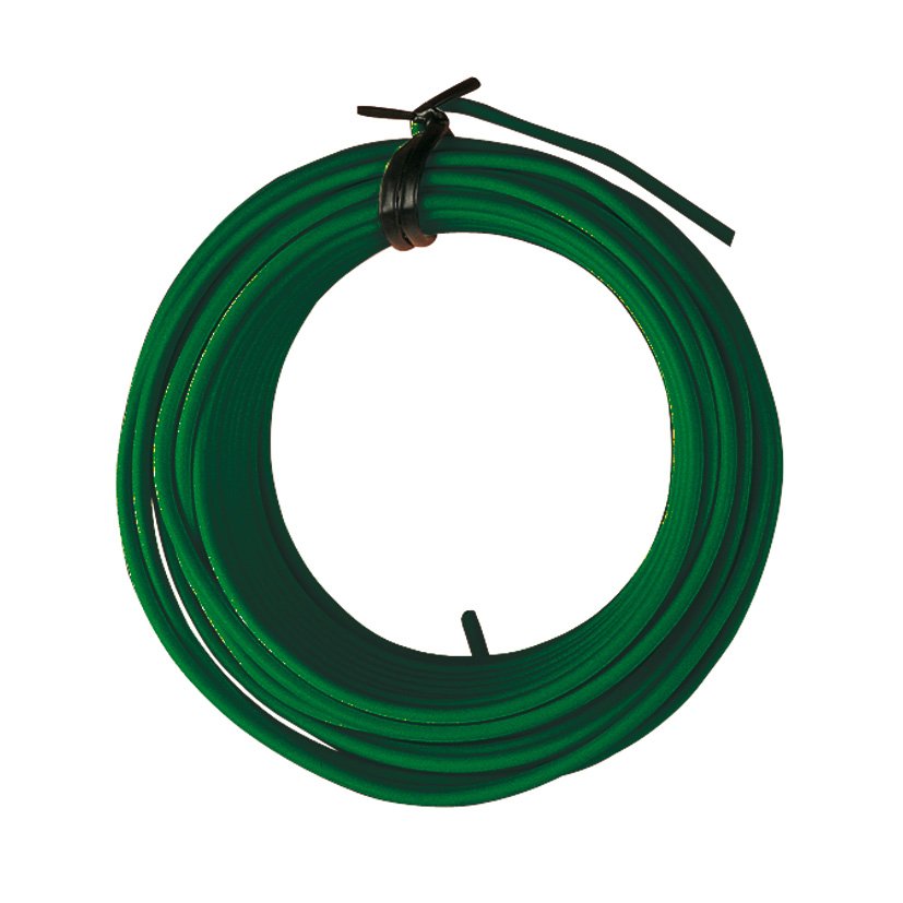 Alambre Hº PLAST VERDE ROLLO 10M 2 Mm alambr