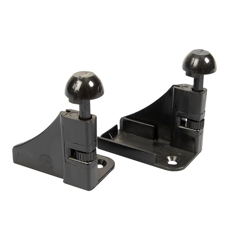 ENGANCHE MOSQUITERA. NEGRO. JGO.