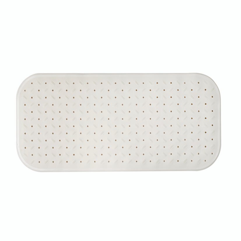 Alfombra Bañera Classic 36X97 CM Blanca Habitex 36X97 CM Blanco baño antideslizante