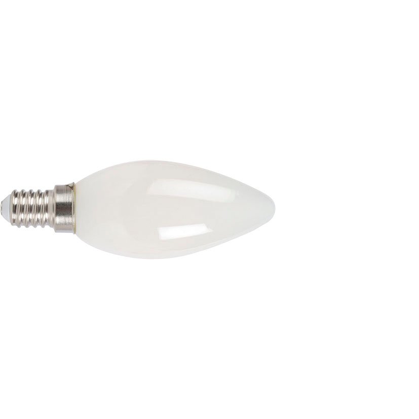 LAMP.LED FILAM.VELA  E14 4W 2700K OPACO