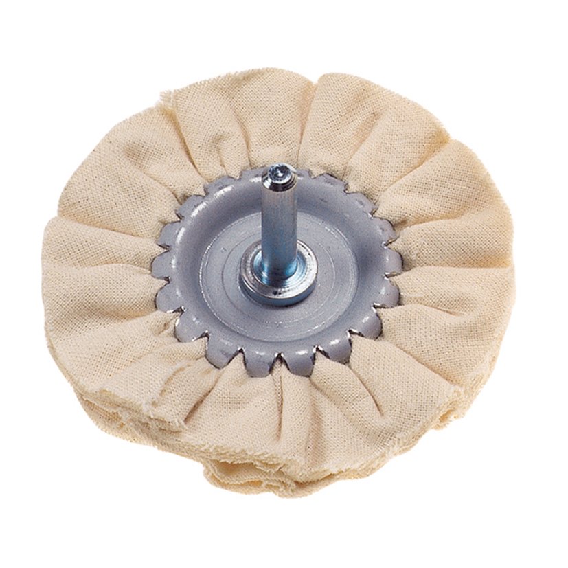 DISCO DE TELA Ø80 MM CON Vastago 6 MM RATIO 6 MM abrasivo pulir