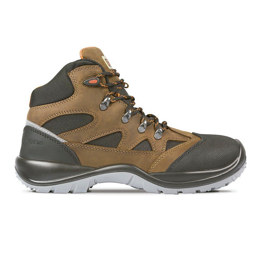 Bota trekking EXENA de piel nobuk impermeable - 39