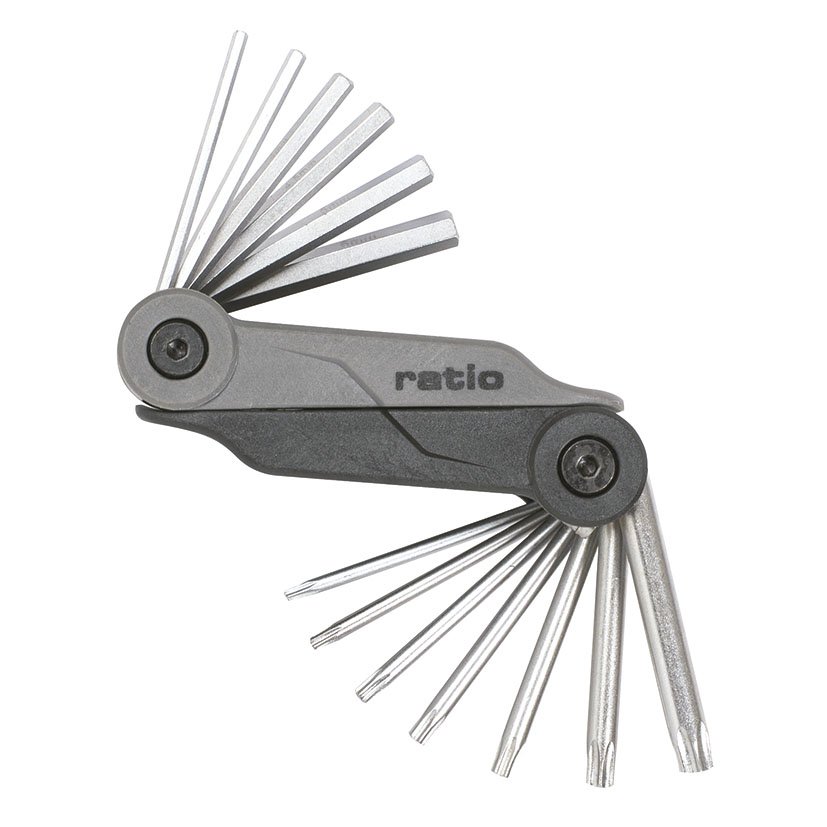 Llaves Allen+torx (juego 14) RATIO 6 Mm vaso