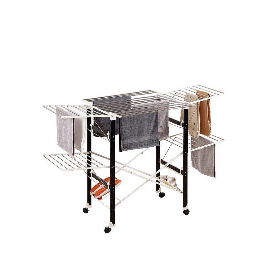 Tendedero PLEG Inox/abs C/ruedas Habitex 174X83X110 Cm 52X10X110 Cm