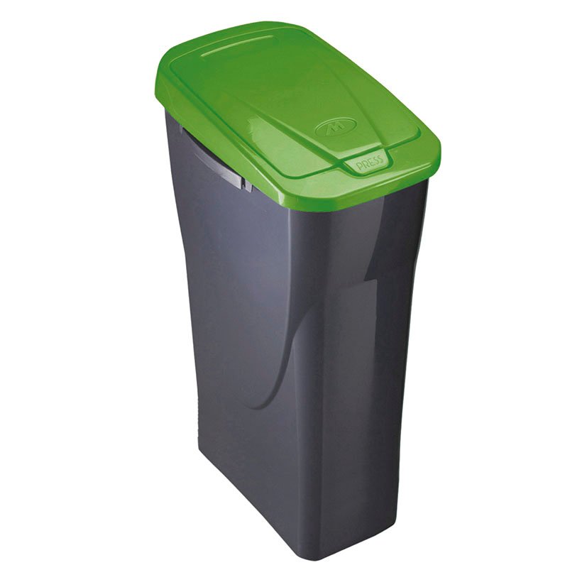 CUBO ECOBIN 15L. CON TAPA VERDE
