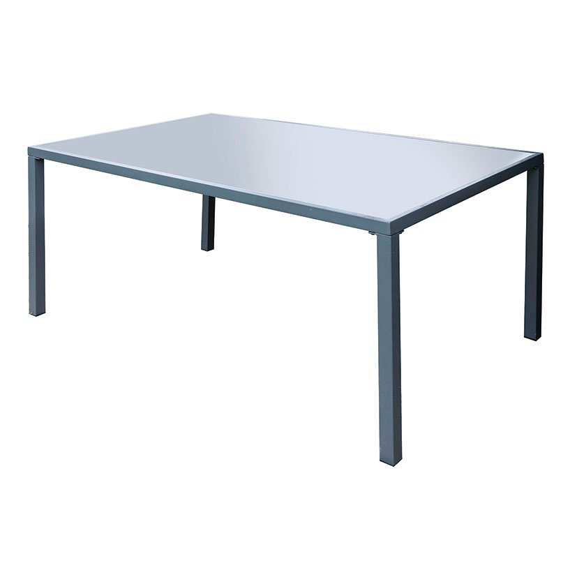 MESA ACERO 150X 90X72 CM Antracita 150X90X72 CM mueble metal