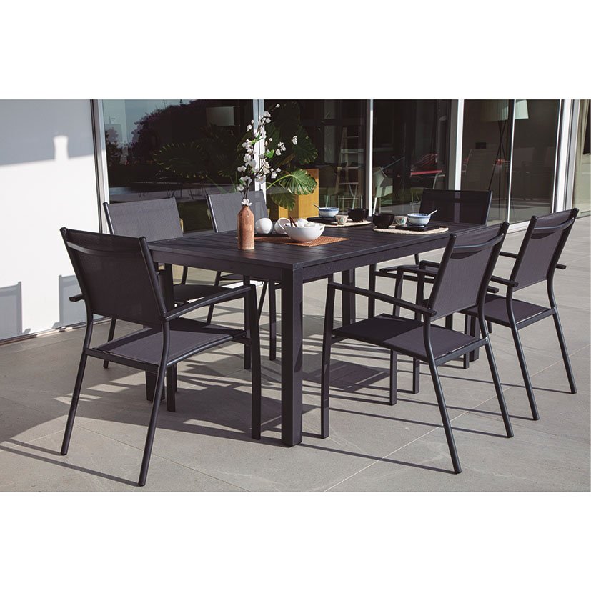 MESA Aluminio/sobre Aluminio 160X90 CM 160X90X74 Cm mueble metal