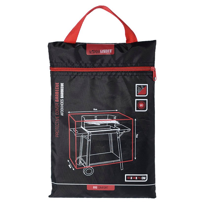 FUNDA BBQ 95X50XH75 CM 95X50X75 Cm Gris barbacoa