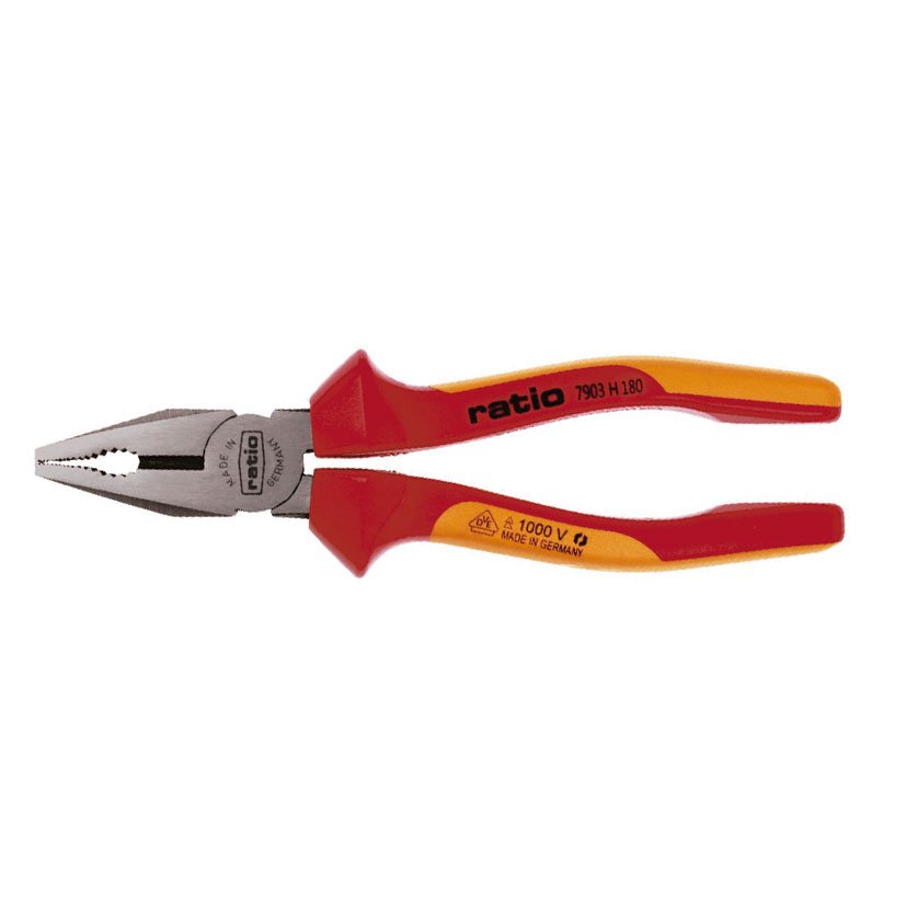 ALICATE UNIVERSAL 180MM   VDE RATIO PRO