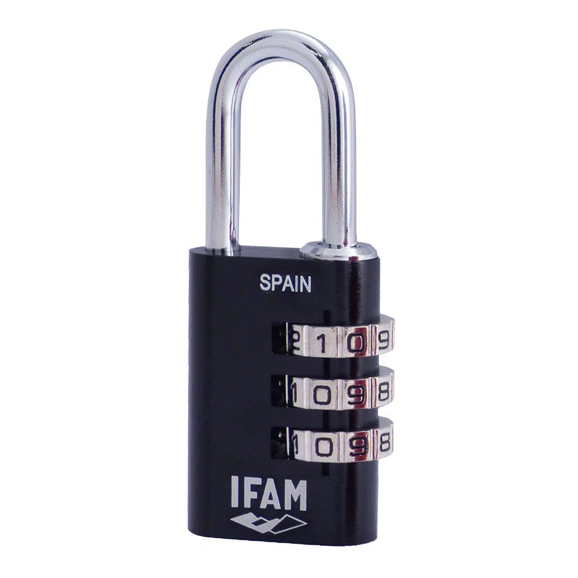 Candado COL COMBI30 NEGRO Ifam 30 Mm aluminio