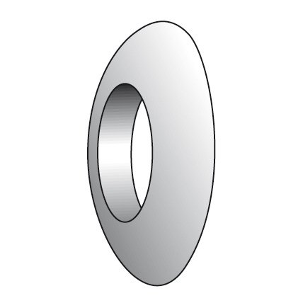 JUNTA Semiconica WC BOLSA 2 Unid Habitex 62X34X9 Mm estanqueidad sellado