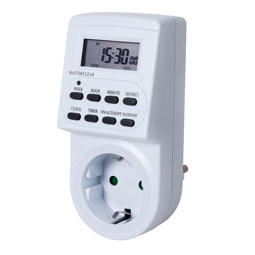 Programador Eléctr Digital Semanal PD-1 Duolec 600 W eléctrico