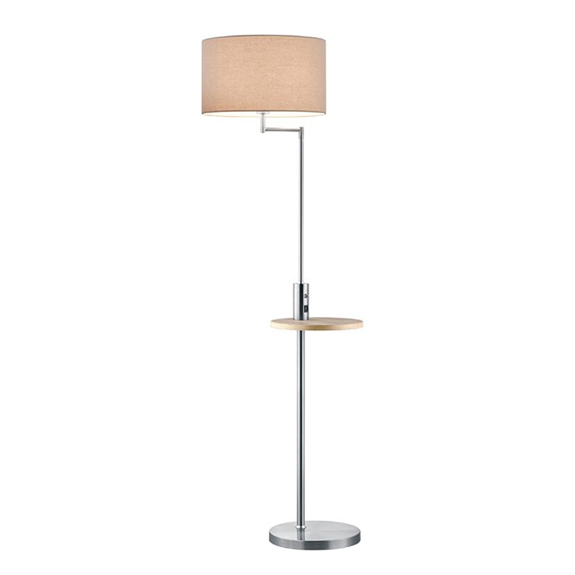 Lámpara DE PIE Vintage 160 CM C/USB 1XE27 Duolec 160 CM 30X40X160 Cm