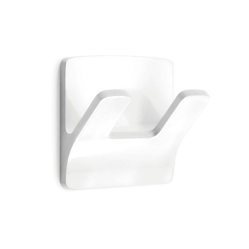 Colgador ADH RES AGUA RAMA D 1U BL Inofix Blanco gancho adhesivo