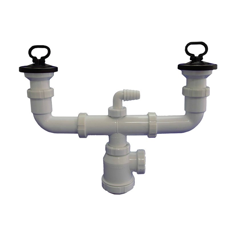 SIFON DOBLE VALVULAS EXTENS. Ø70 1 1/2