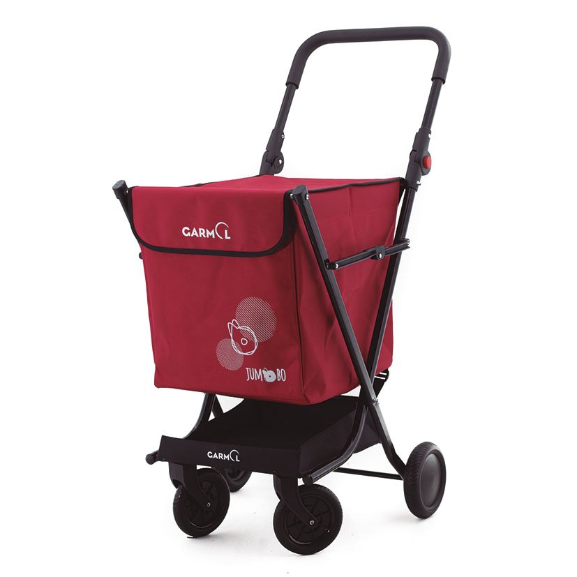 CARRO Compra JUMBO ROJO Garmol 85X49X26 Cm 98X48X74 Cm bolsa