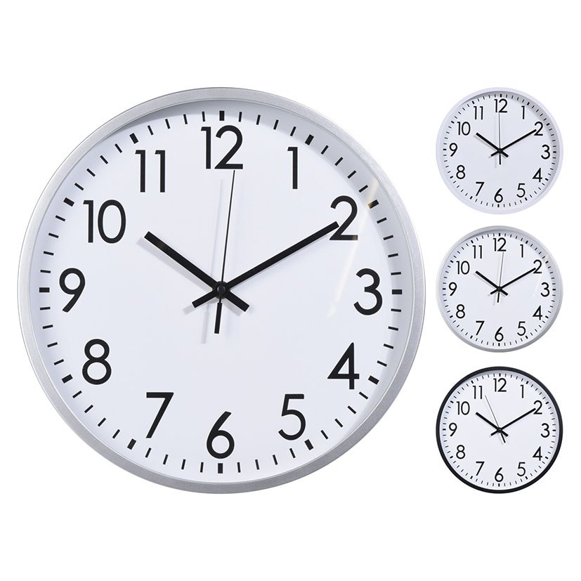 RELOJ PARED 30 CM Surtidos 30X3 decorativo