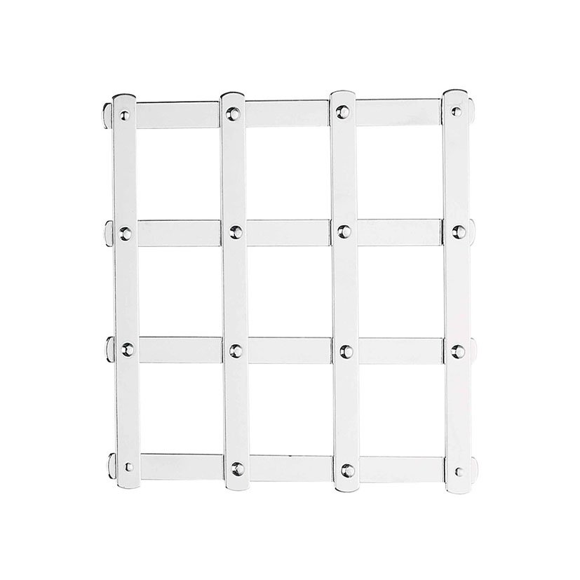 SALVAMANTEL EXTENS.ACERO INOX.15X15CM.