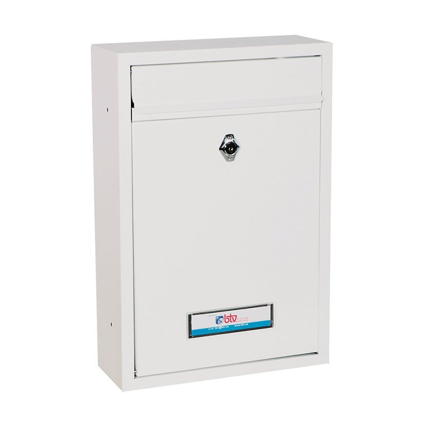 Buzón Exterior MET Bermeo Blanco Btv buzon