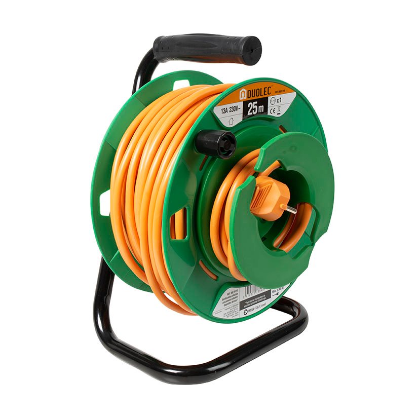 ENROLLACABLE NARANJA DUOLEC 25 M