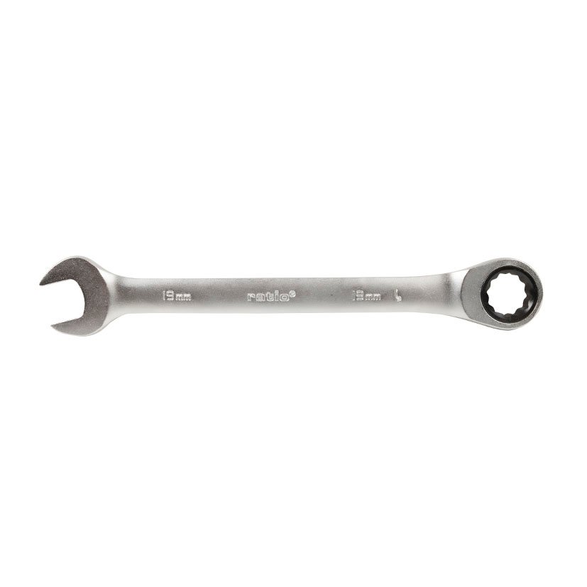LLAVE Combinada Carraca 19 MM RATIO 19 MM llav vaso