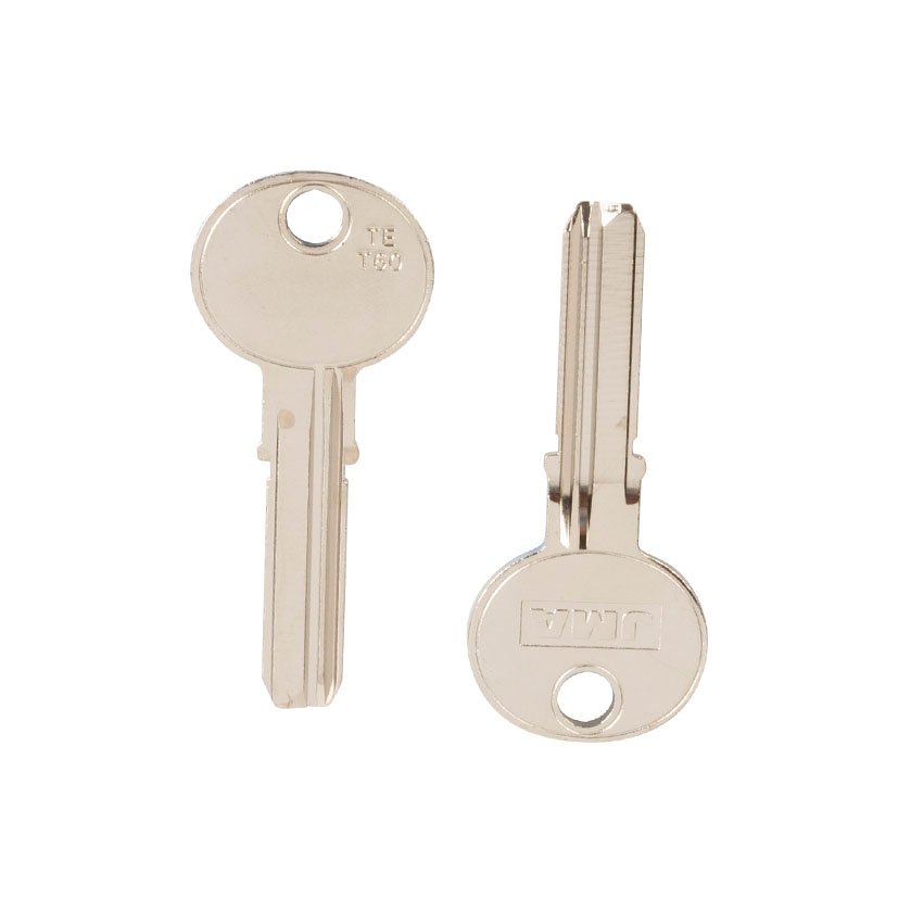 Llaves EN BRUTO Seguridad TE-T60 Jma 10 Latón cilindro de cerradura