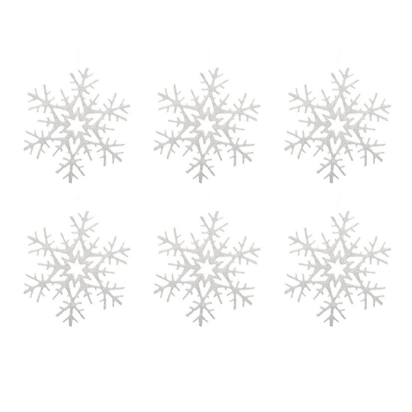 Figura COPO NIEVE 20 CM X6 Unidades 20 CM navideña