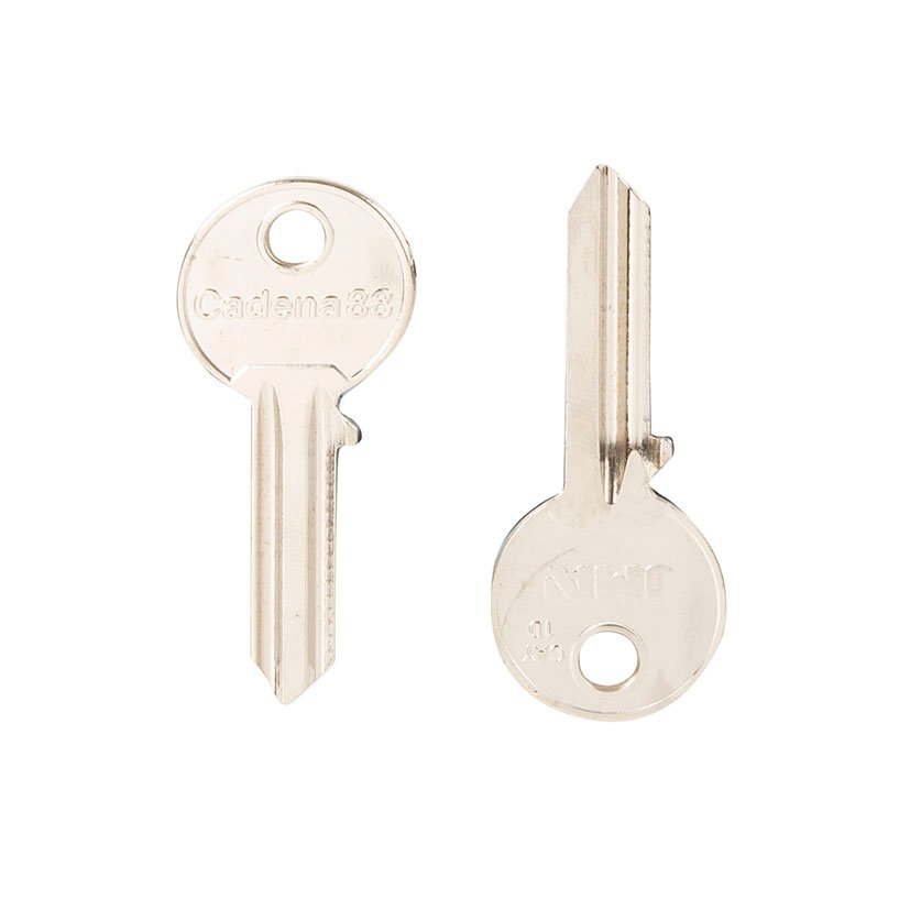 Llaves EN BRUTO ACERO CAY-1D G-B C 88 Jma 50 cilindro de cerradura