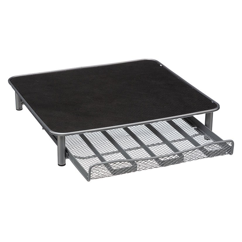 Mueble METAL Dispensador Capsulas NEGRO 31X29 Cm cafetera