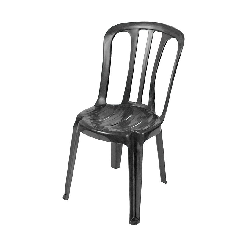 SILLA Bistro Antracita mueble resina