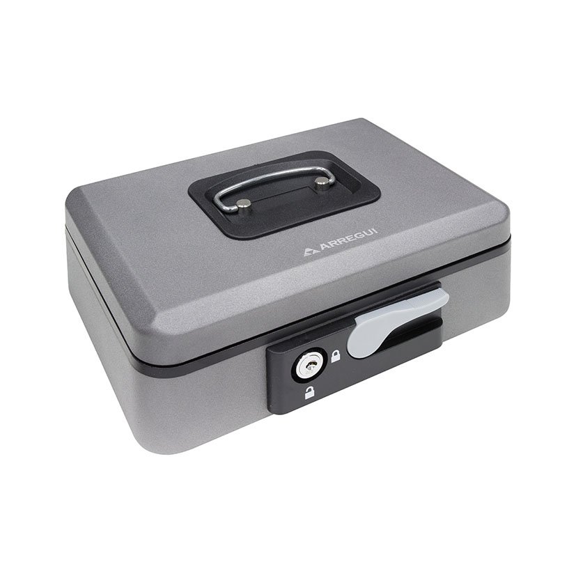 CAJA Caudales POP UP GRAF 250X180XH90 MM Arregui 250X180X90 Mm 25X18X9 Cm Gris cajita hucha