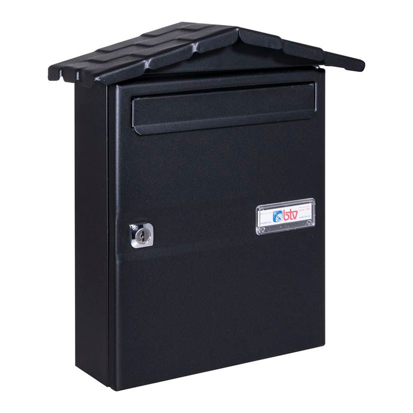 Buzón EXT Chalet NE 240X 87X345 MM Btv 240X87X345 MM Negro buzon exterior