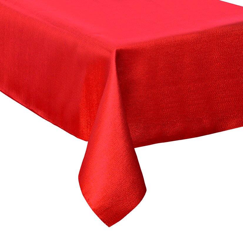 Mantel 140X240 CM ROJO 100% Poliester 140X240 CM servicio mesa