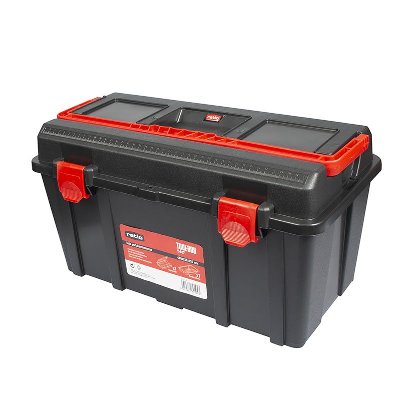 CAJA Portah PLAST 480X 258X255 MM RATIO 480X258X255 MM 48X25 herramienta