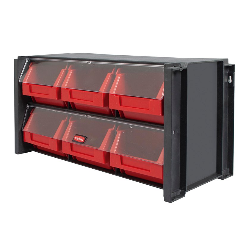 Modulo Clasificador Apilable 6 Gavetas RATIO 100X170X80 Mm herramienta