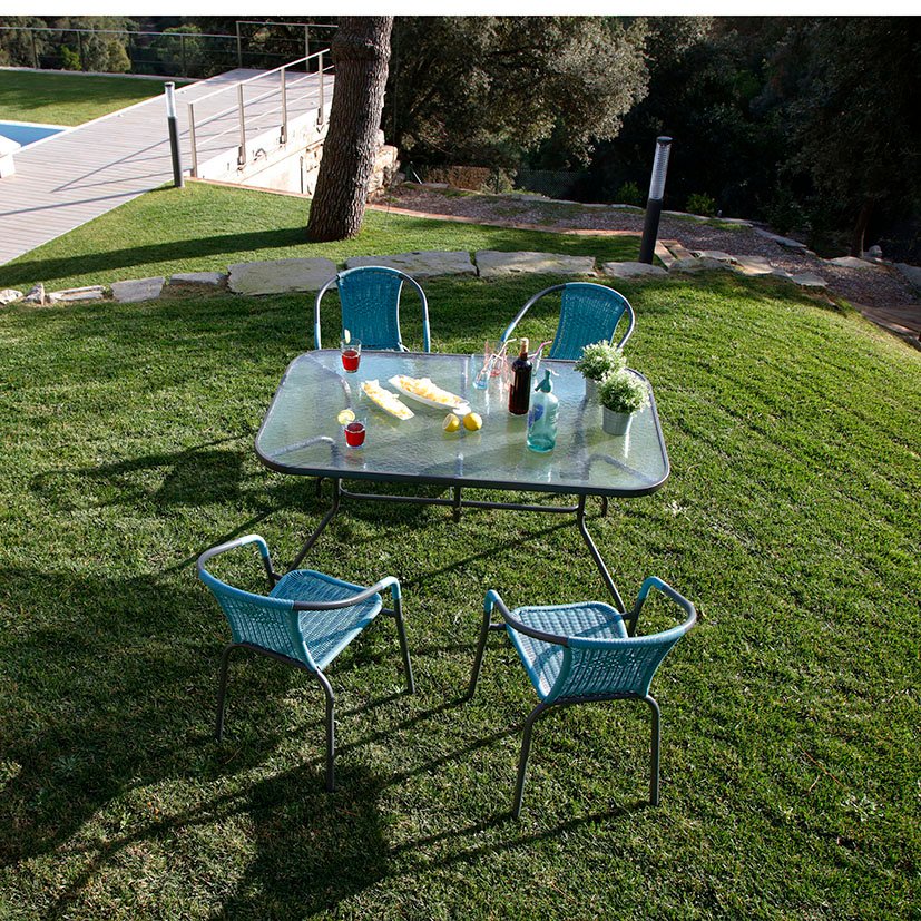 MESA ACERO BASIC 142X90 CM 142X90X71 Cm mueble metal