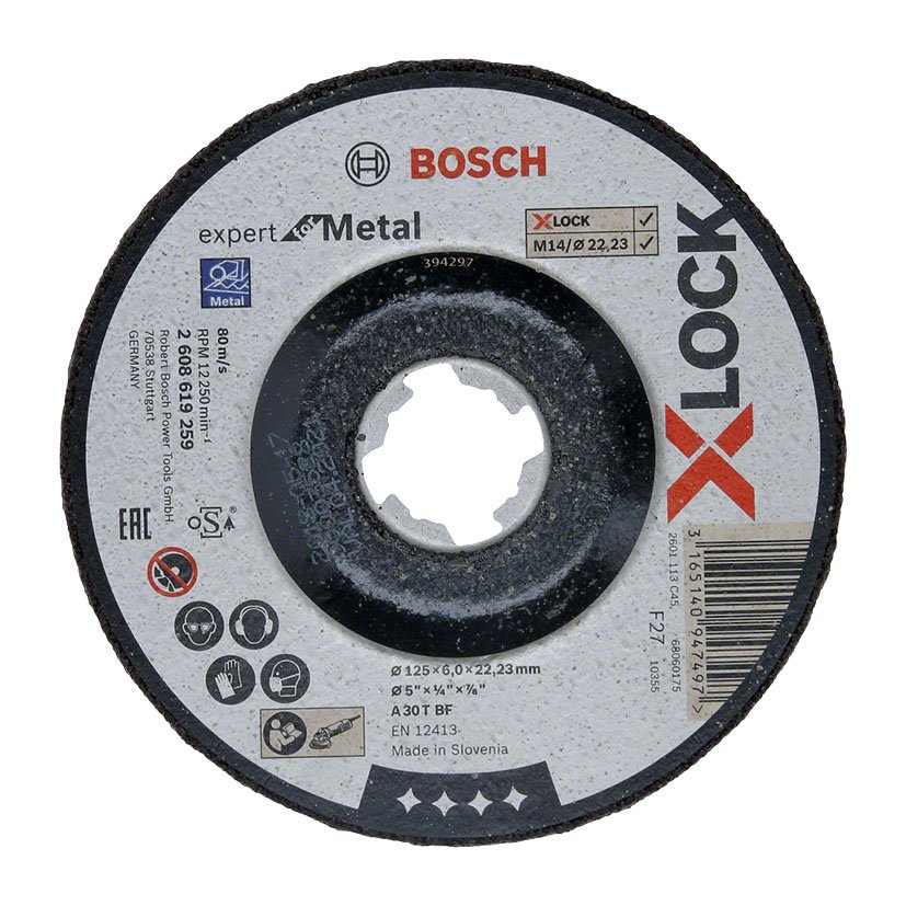 DISCO Desbaste X-lock Expert METAL 125X6 Bosch 125X6 Mm abrasivo pulir