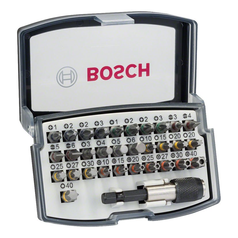 Puntas 32 Unidades PARA Atornillar Bosch 2X2 20X2 atornillado portapunta
