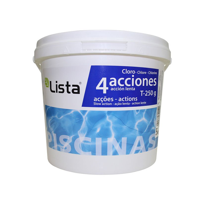 CLORO 4 ACCIONES T-250 GR. 5 K. LISTA
