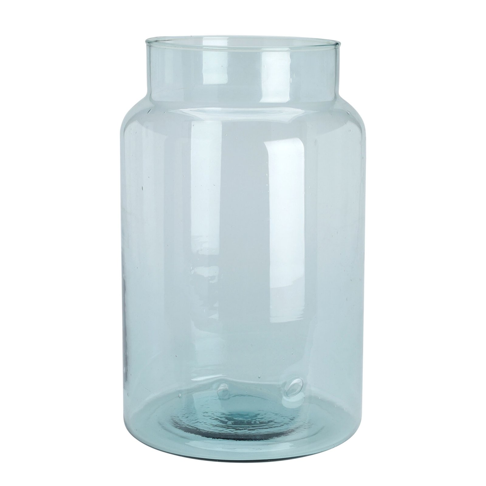 Jarron Vidrio Reciclado 21X35 CM decorativo