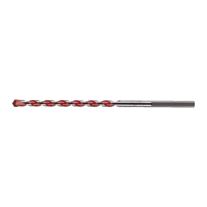 SUPER BROCA Hormigon 6,0X150 3 Rebajes Milwaukee 6X150 Mm