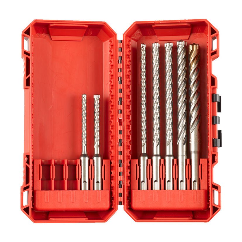 BROCA Sds-plus MX4 Juego 7 Milwaukee 6X115 Mm 10X165 Mm