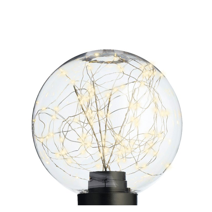 BOLA Decorativa Sobremesa 20 CM Transp 20 CM navideña