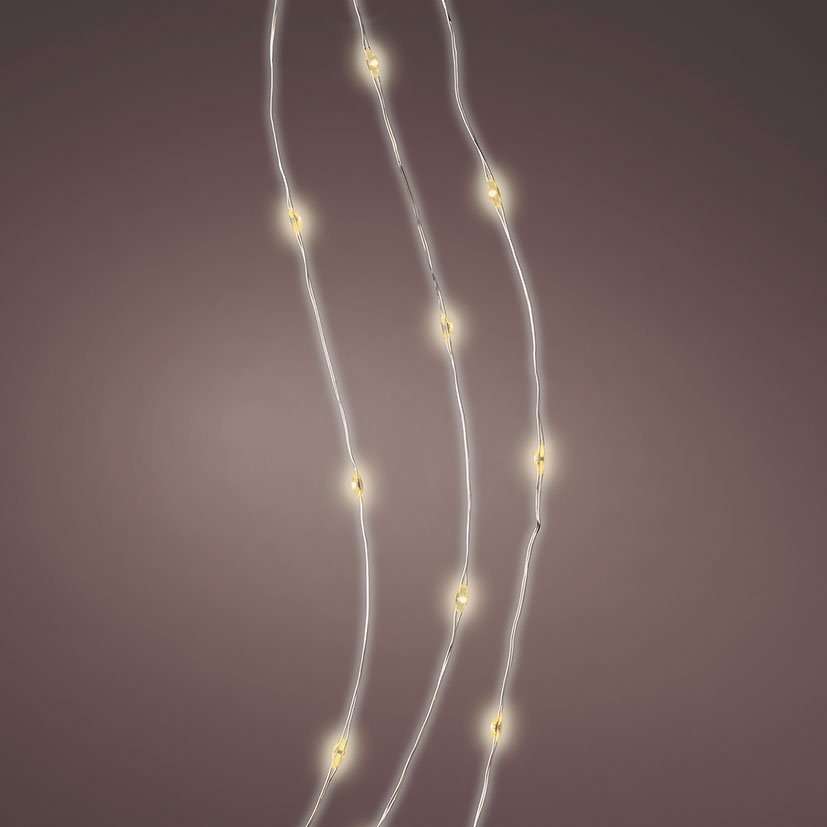 MICRO LED BCO Calido Interior 195 CM 95 M decorativo