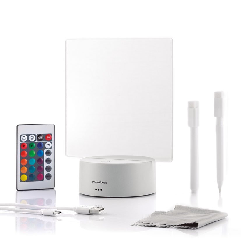 Pizarra LED Decorativa Innovagoods 5 M material oficina