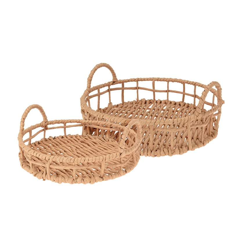 BANDEJA SERVIR DECORADA 2 UNIDADES