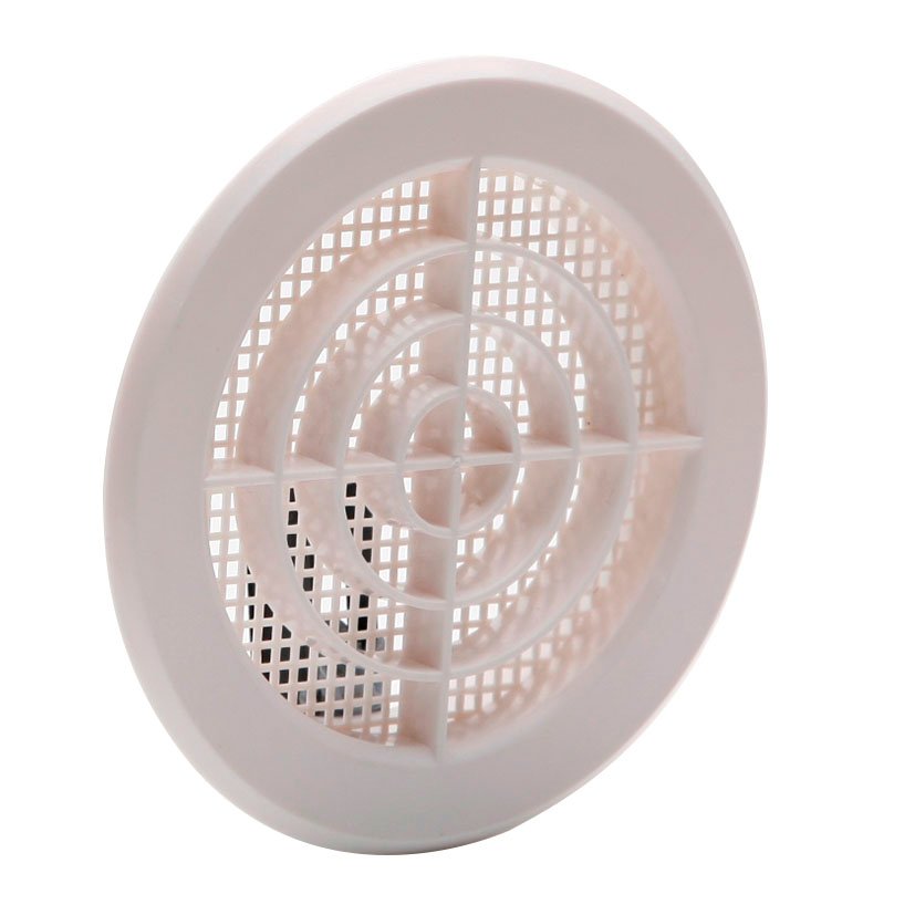 REJILLA EMPOTR/CLIPS+MOSQ 10-11CM ABS BL